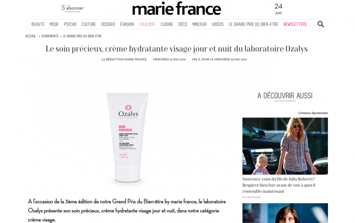 Marie France 29/05/2019