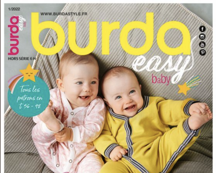 Burda easy baby 08/11/2022